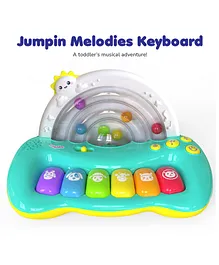 Funskool Giggles Jumpin Melody Keyboard - Multicolor