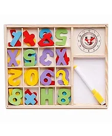 PLUSPOINT Wooden Number Counting Board Learn to...