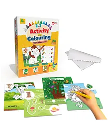 Little Berry 2-in-1 Activity & Colouring Wipe Clean...