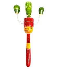 Funwood Games Wooden TIC TIC Rattle Pack of 1 -...