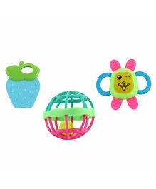 Aditi Toys Baby Kinder Rattle Set for 0-6 Months Old...