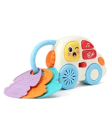 Shooting Star Mini Musical Keys Toy - Multicolour