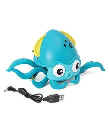 PlayMagic Dancing Octopus with Lights & Music - Blue