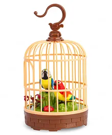 Fiddlerz Realistic Singing & Chirping Bird Toy (Color...