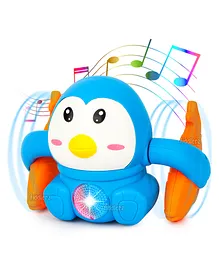 Fiddlerz Battery Operated  Tumbling Penguin Electric...