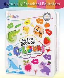 Ideal Age 2 to 5 Years, 28 Pages, My First Book of Colours is a vibrant...