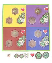 My Blooming Garden Board Game Multicolour - 107 pieces
