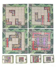 Build Your Castle Board Game Multicolour - 57 Pieces