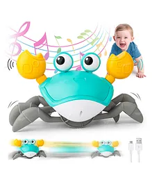 Toysire Rechargeable Baby Crawling Crab Musical Toy,...