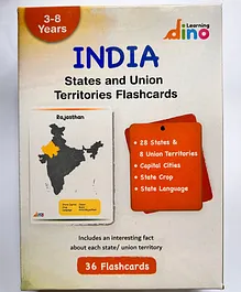 Learning Dino India  States & Union Territories...