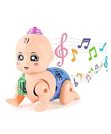 Amitasha Electric Crawling Baby -Multicolor