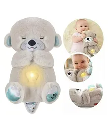 SUPER TOY Breathing Teddy Bear Soft Toy 10" Huggable...