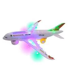 SUPER TOY Battery Operated Aeroplane Toy for Kids with...