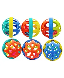 FunBlast Ball Shaped Rattle and Teether Toy for Babies...
