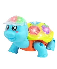 Sanjary Electric Glowing Walking Turtle Music Light...