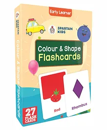 Aditi Toys Colors & Shapes Flash Cards - Interactive...