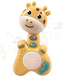 ARCADE TOYS Giraffe Shape Musical Handy Drum for Kids...