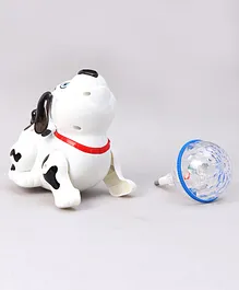 UrbanTots Dancing Musical Dog Toy - White