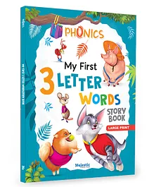 3+, 64 pages, The Phonics 3-Letter Words Story Book is a delightful way to...