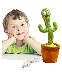 Negocio Singing Talking Recording Dancing Cactus Toy -...