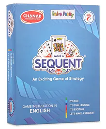 Sequent Board Game|Family Fun Card Strategic Board...
