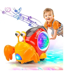 New Pinch  Rechargeable Crawling Crab Baby Toy for...