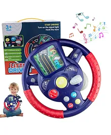 AKN TOYS Musical Steering Wheel Toy for Kids - Pretend...