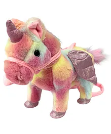 Toytales Twinkle Unicorn Musical Plush Toy - Pink