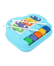 SUPER TOY 2in1 Musical Xylophone Piano Drum Toy for...