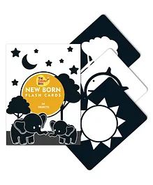 The Curious Bees - New Born Flash Cards - 24 High...