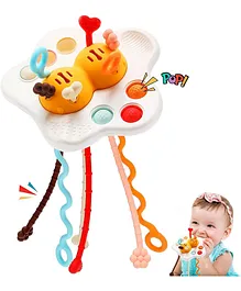 ADKD Baby Rattle Toys UFO Pull String Toys For Kids...