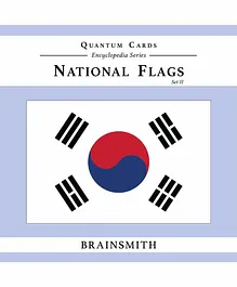 Brainsmith National Flags Flash Cards - 10 cards