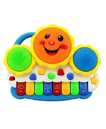 Yamama Drum Keyboard Musical Toy - Multi Color