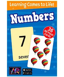 Pegasus Numbers AR Flash Cards for Children - 36 Flash...