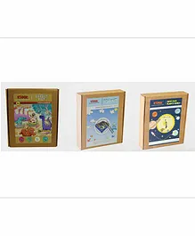 Kidoz Wooden Magnetic Fishing Game/ Planets Mobile And...