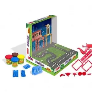 Fundough Police Dough Play Set for Kids age 3Y+