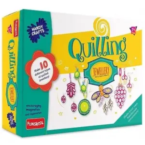 Handycrafts Quilling Jewellery DIY Kit for Kids age 7Y+