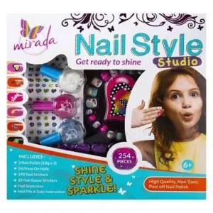 Mirada Nail Style Studio DIY Art & Craft Kits for Kids age 5Y+