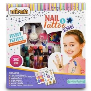 Mirada Nail & tattoo party Multicolor 6Y+