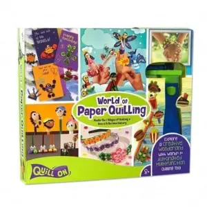 Imagimake Quill On World Of Paper Quilling DIY Art & Craft Kits for Kids age 3Y+