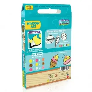 Imagimake Window Art - Yummy Treats, 2Y+ (Multicolor)