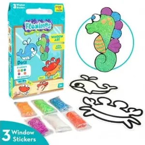 Imagimake Window Art - Aqua World, 2Y+ (Multicolor)