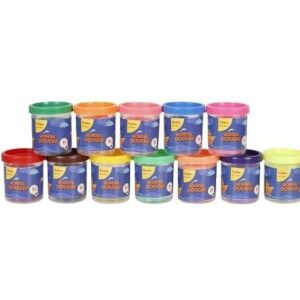 Eureka Wonder Dough Party Pack 12 Multicolour 3Y+