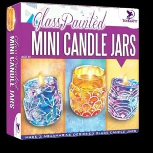 Toy Kraft Glass Painted Mini Jars DIY Art & Craft Kits for Kids age 8Y+