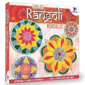 Toy Kraft Sand Art Rangoli Mandala, Multicolor, 5Y+