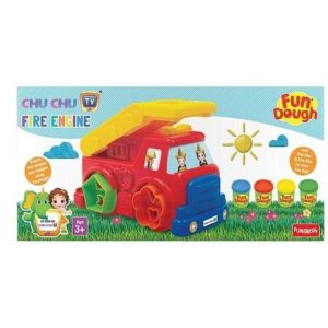 Fun Dough Chu Chu Fire Engine Plastic Multicolour 3Y+