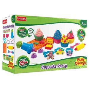 Fun Dough Cupcake Party Plastic Multicolour 3Y+