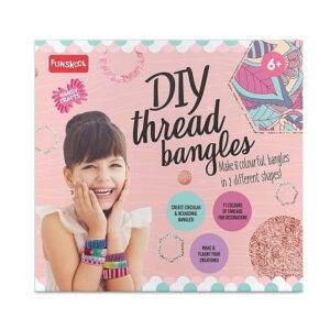 Handycrafts DIY Thread Bangles Plastic Multicolour 7Y+