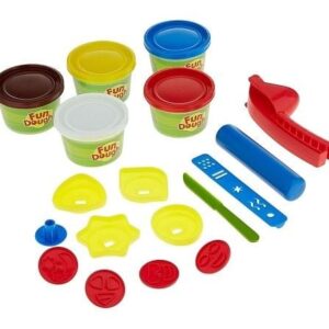 Fun Dough Happy Faces Plastic Multicolour 3Y+