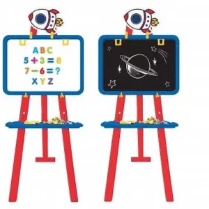 Youreka Space 5 In 1 Standing Easel for Kids 3Y+, Multicolour